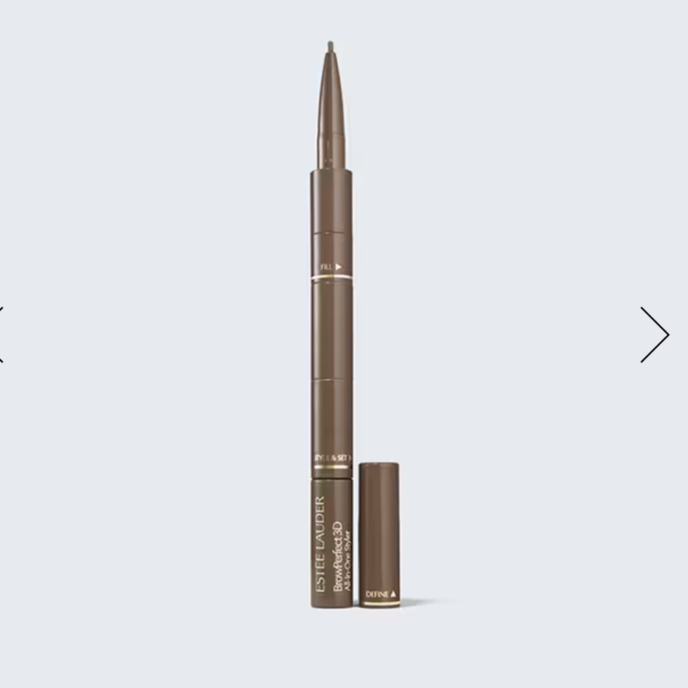 NEW FULLSIZE ESTÉE LAUDER BROW PERFECT 3D ALL IN ONE STYLER 06 LIGHT BRUNETTE